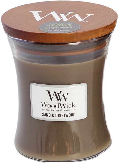 WoodWick Sand & Driftwood Medium Medium