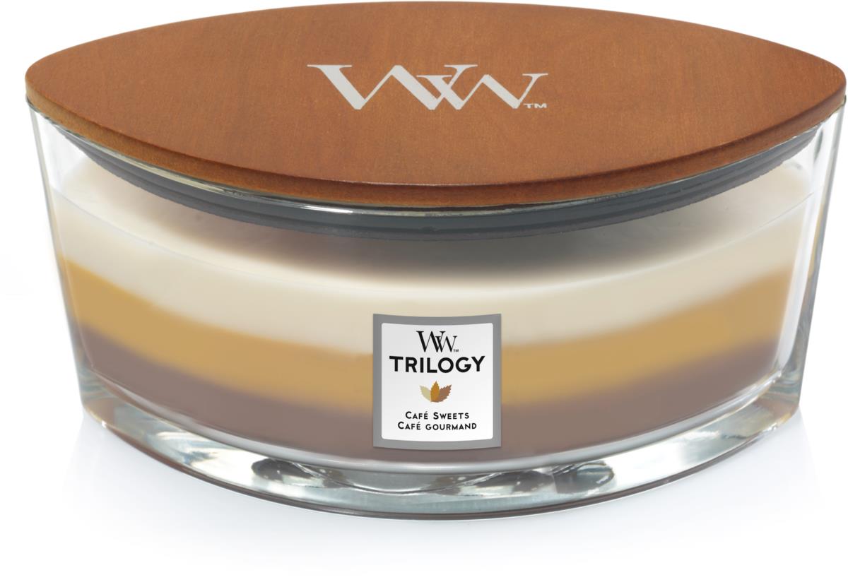 WoodWick Café Sweets Trilogy Ellipse Ellipse