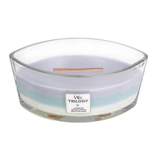 WoodWick Calming Retreat Trilogy Ellipse Ellipse billede