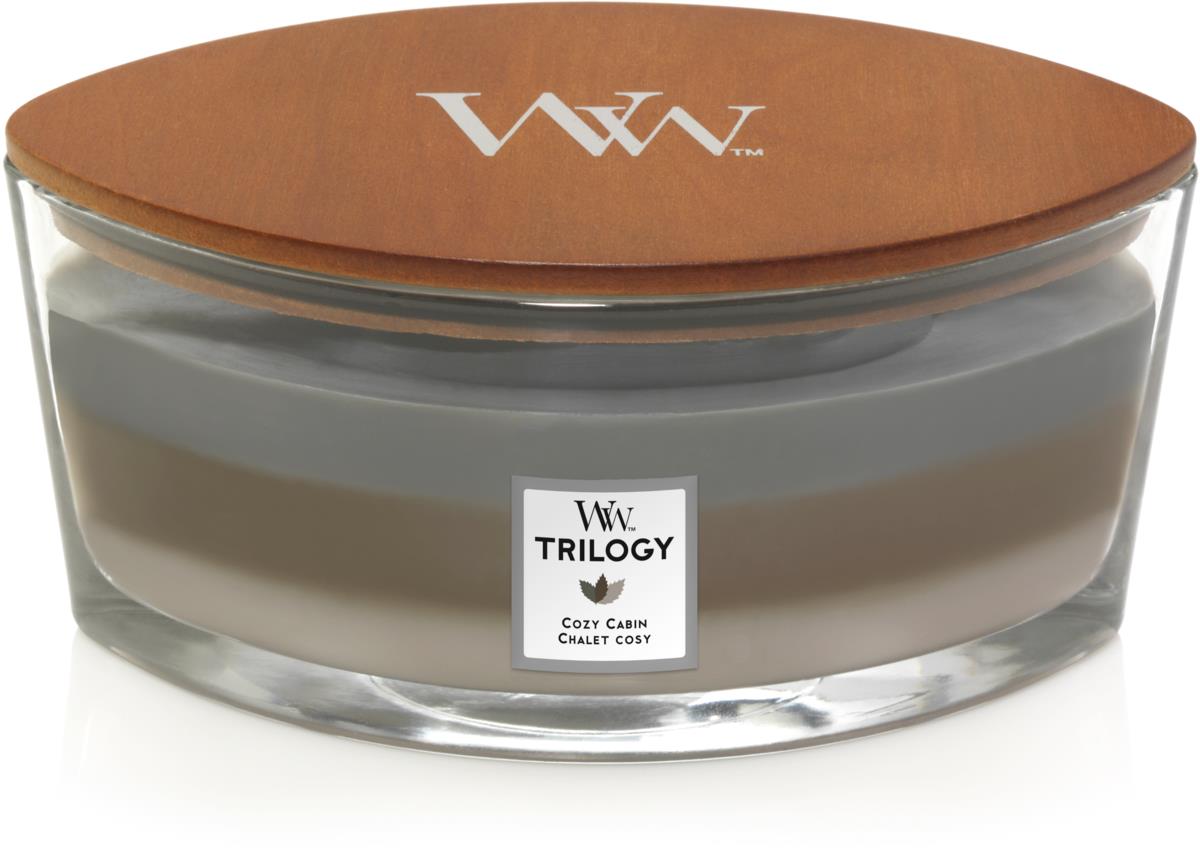 WoodWick Cozy Cabin Trilogy Ellipse