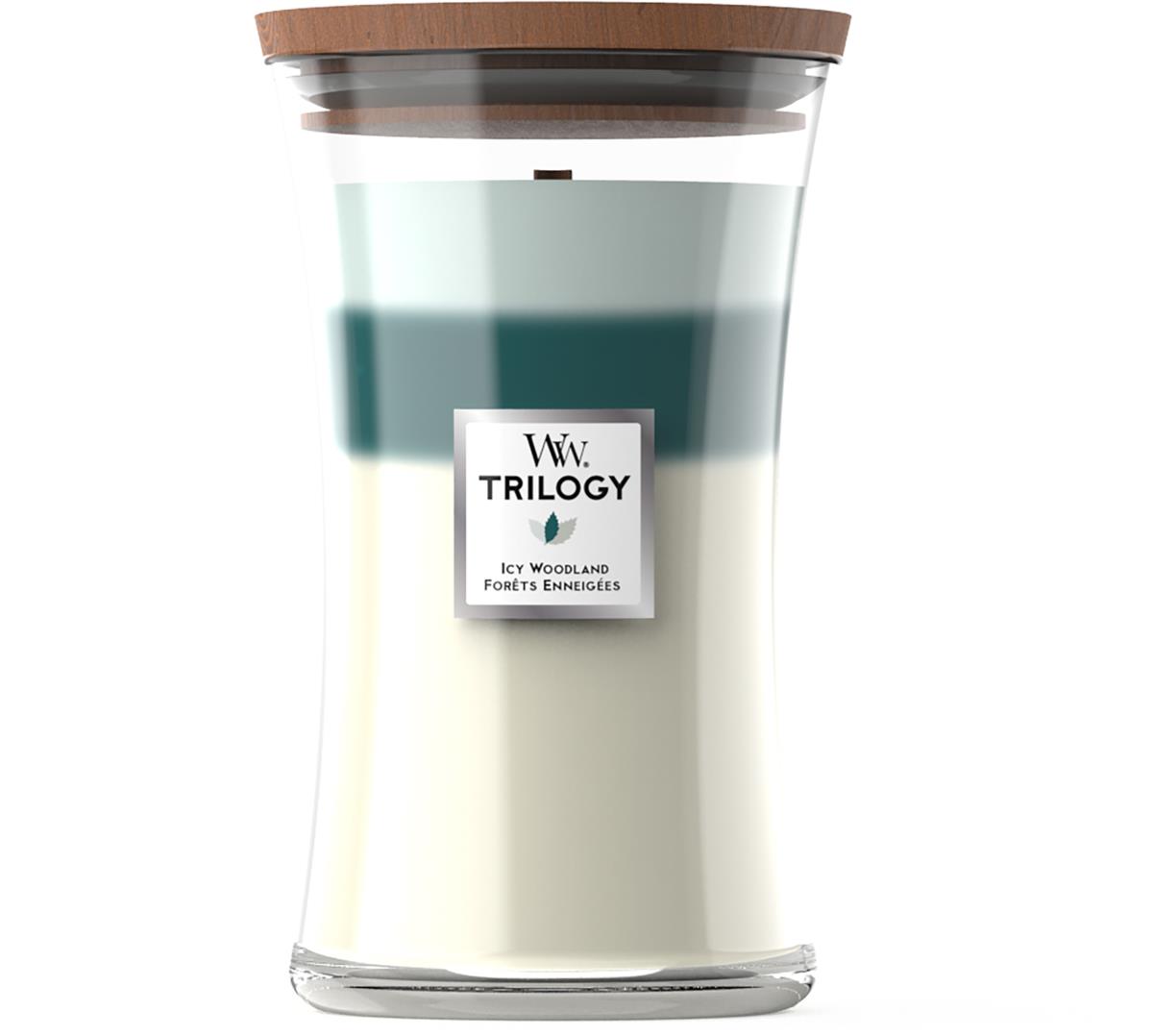WoodWick Icy Woodland Trilogy Large Large