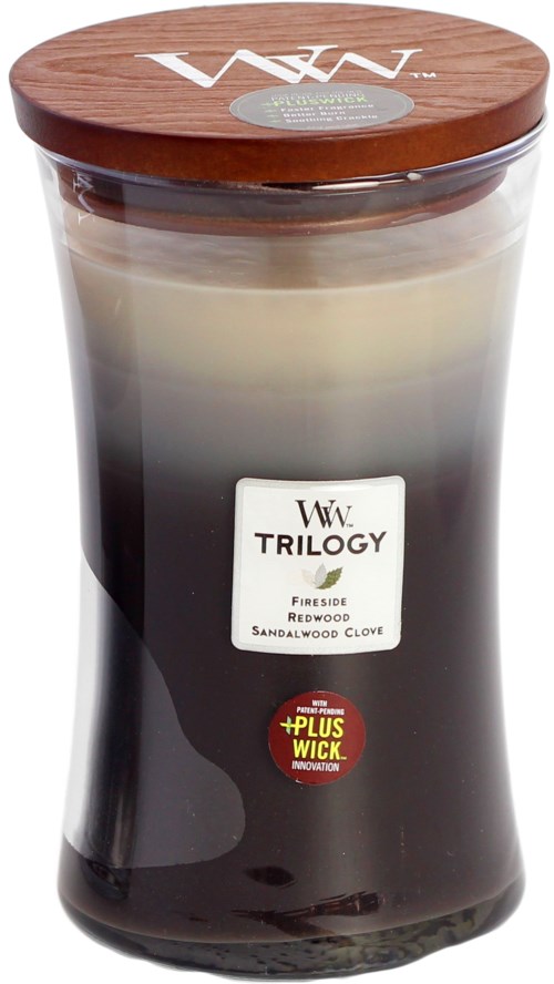 WoodWick Trilogy Large Warm Woods 624 ml