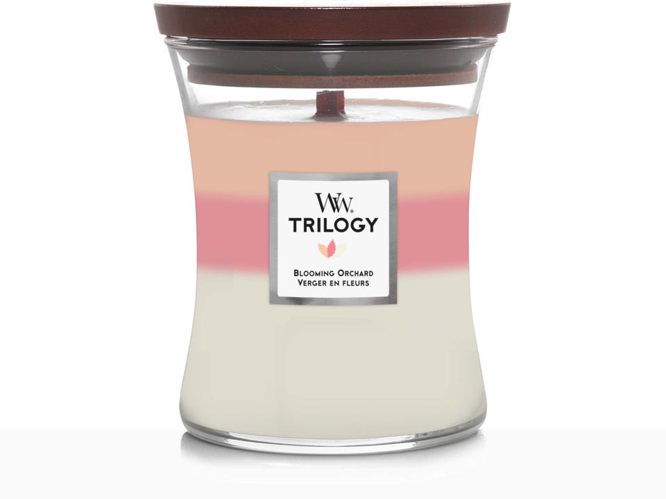 WoodWick Trilogy M Hourglass Blooming Orchard