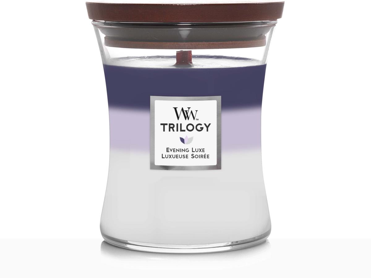 WoodWick Evening Luxe Trilogy Hourglass Medium
