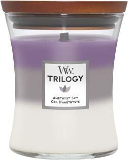 WoodWick Amesthist Sky Trilogy Jar Medium