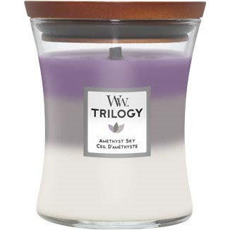WoodWick Amesthist Sky Trilogy Jar Medium billede