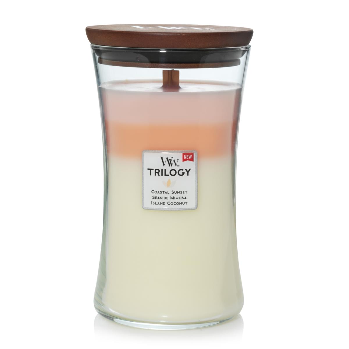 WoodWick Island Getaway Trilogy Medium Medium