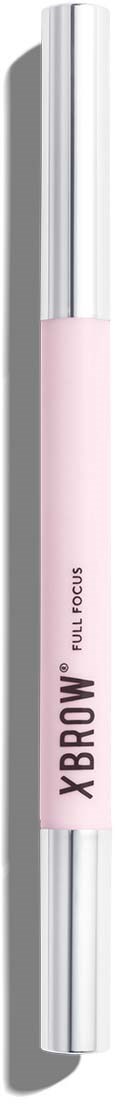 Ein rosa-silberner Make-up-Stift mit der Aufschrift Xbrow Full Focus.