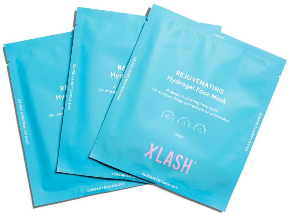 Xlash Rejuvenating Hydrogel Face Mask 3 Pcs Lyko xlash-rejuvenating-hydrogel-face-mask-3-pcs-lyko