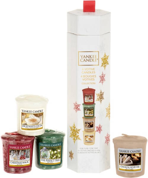 Yankee Candle 4 Votive Tub Box