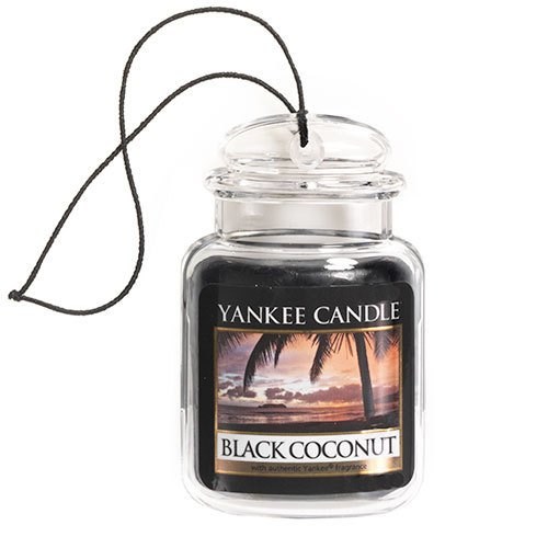 Фото - Освіжувач повітря Yankee Candle Black Coconut Car Jar 1 szt. 