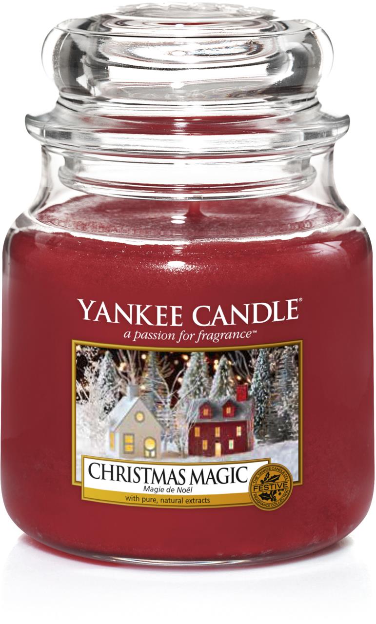 Yankee Candle Christmas Magic Christmas Scent Medium Jar 90 h | lyko.com