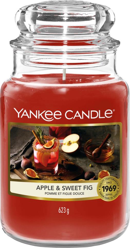 Yankee Candle Classic Large - Apple And Sweet Fig