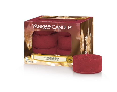 Yankee Candle Glittering Star Christmas Scent Tea Light