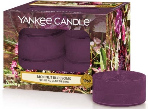 Bougie Yankee Candle - Moonlit Blossoms - Parfum Floral Et Baies - Format Votive
