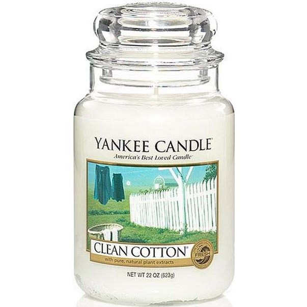 Läs mer om Yankee Candle Clean Cotton Large Jar