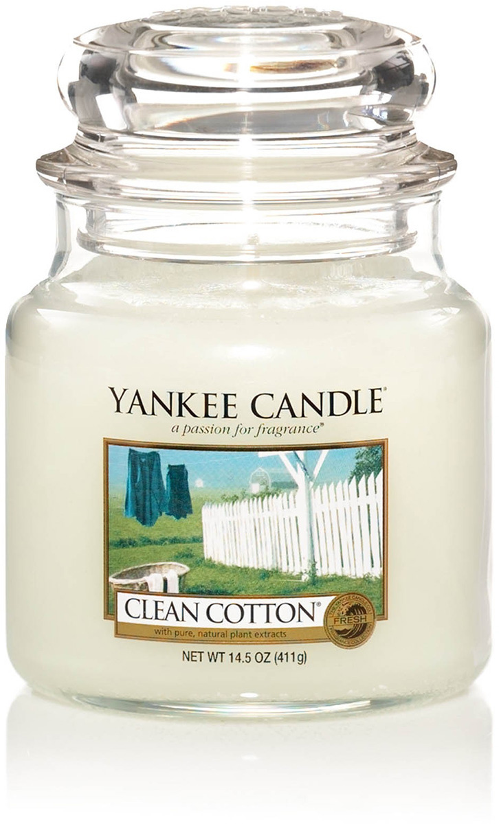 Yankee Candle Clean Cotton Medium Jar Medium