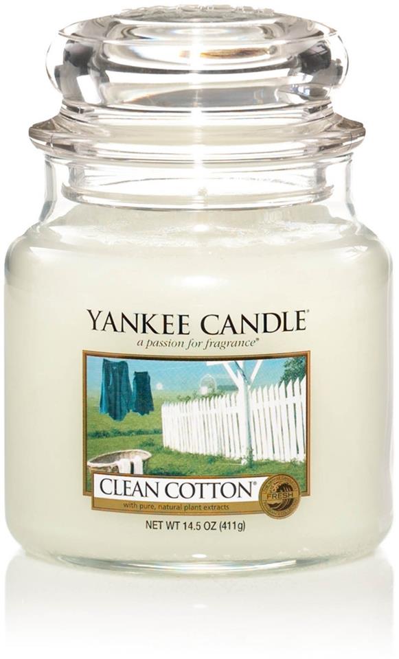 Yankee Candle Clean Cotton Medium Jar