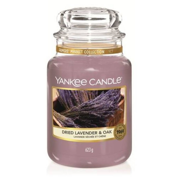 Yankee Candle Dried Lavender & Oak Large Jar 150 h