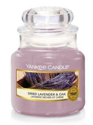 Yankee Candle Dried Lavender & Oak Small Jar
