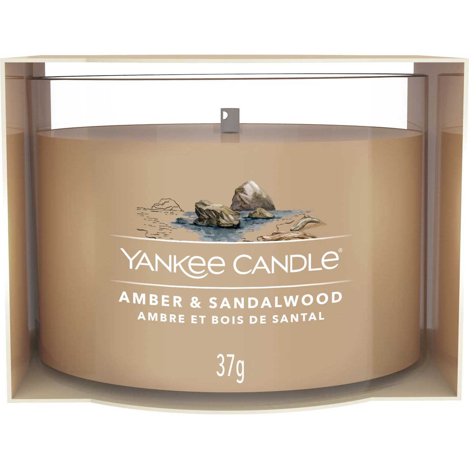 Yankee Candle Amber & Sandalwood Filled Votive 49 g