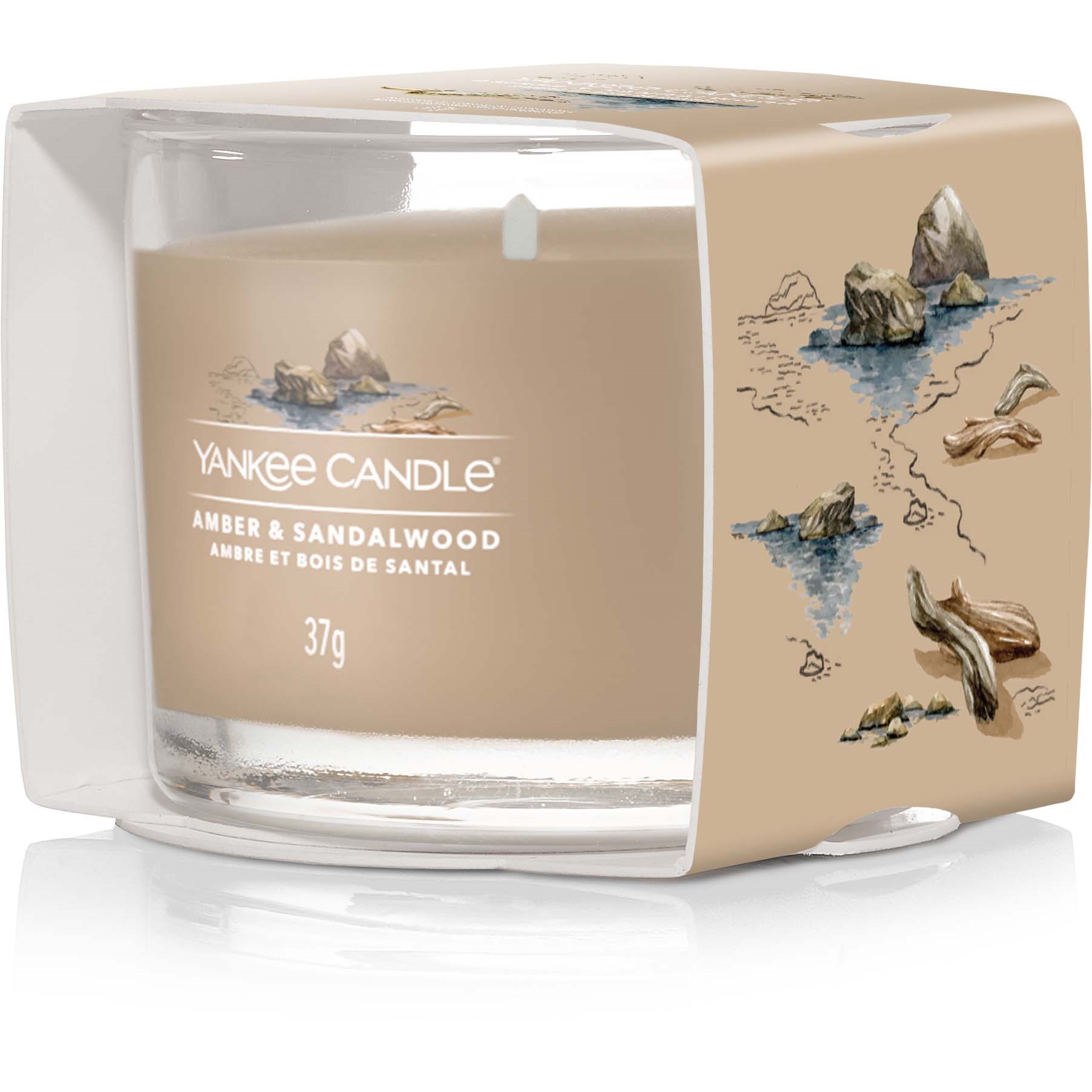 Alternativ bild 1 för Yankee Candle Amber & Sandalwood Filled Votive 49 g