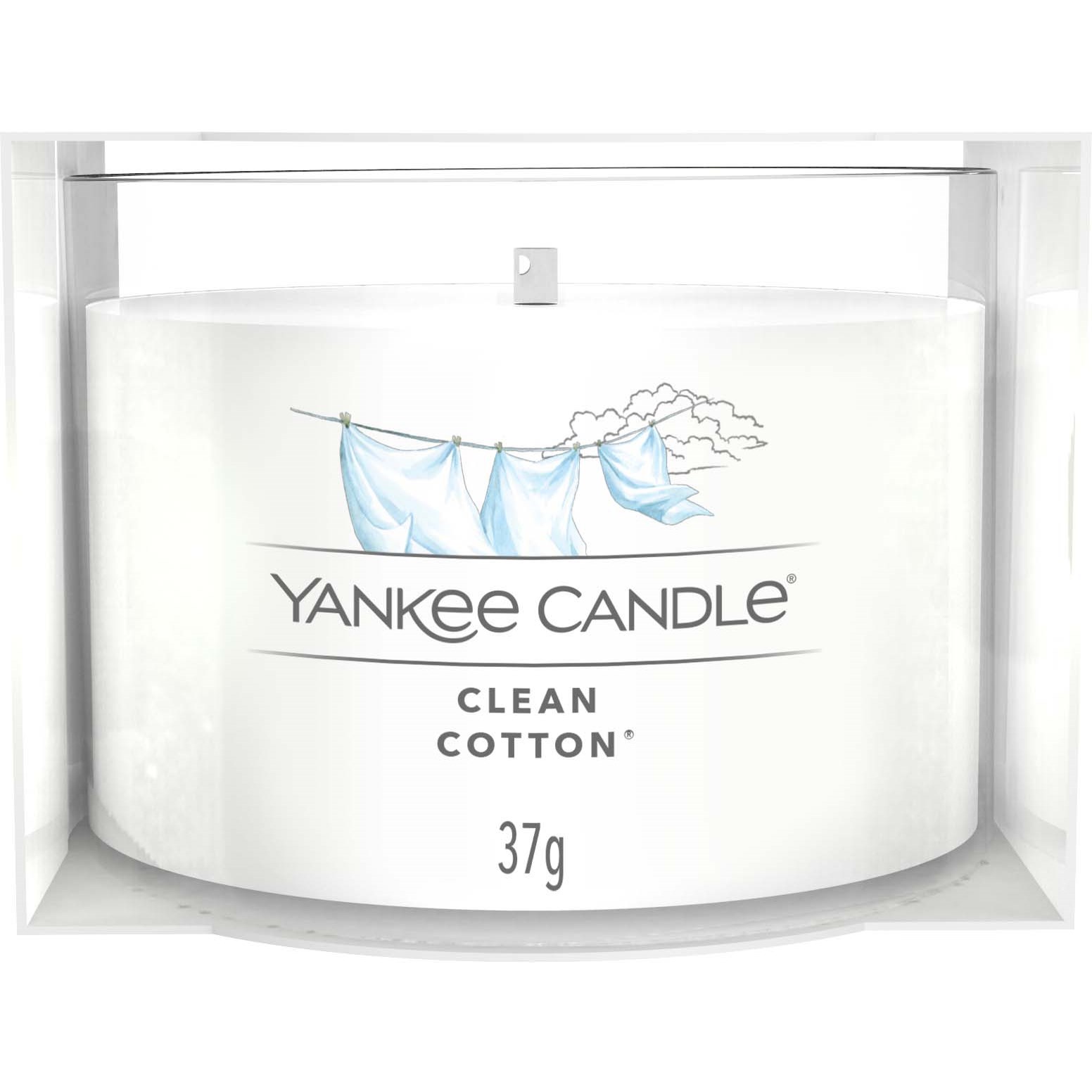 Alternativ bild 1 för Yankee Candle Clean Cotton Filled Votive 49 g