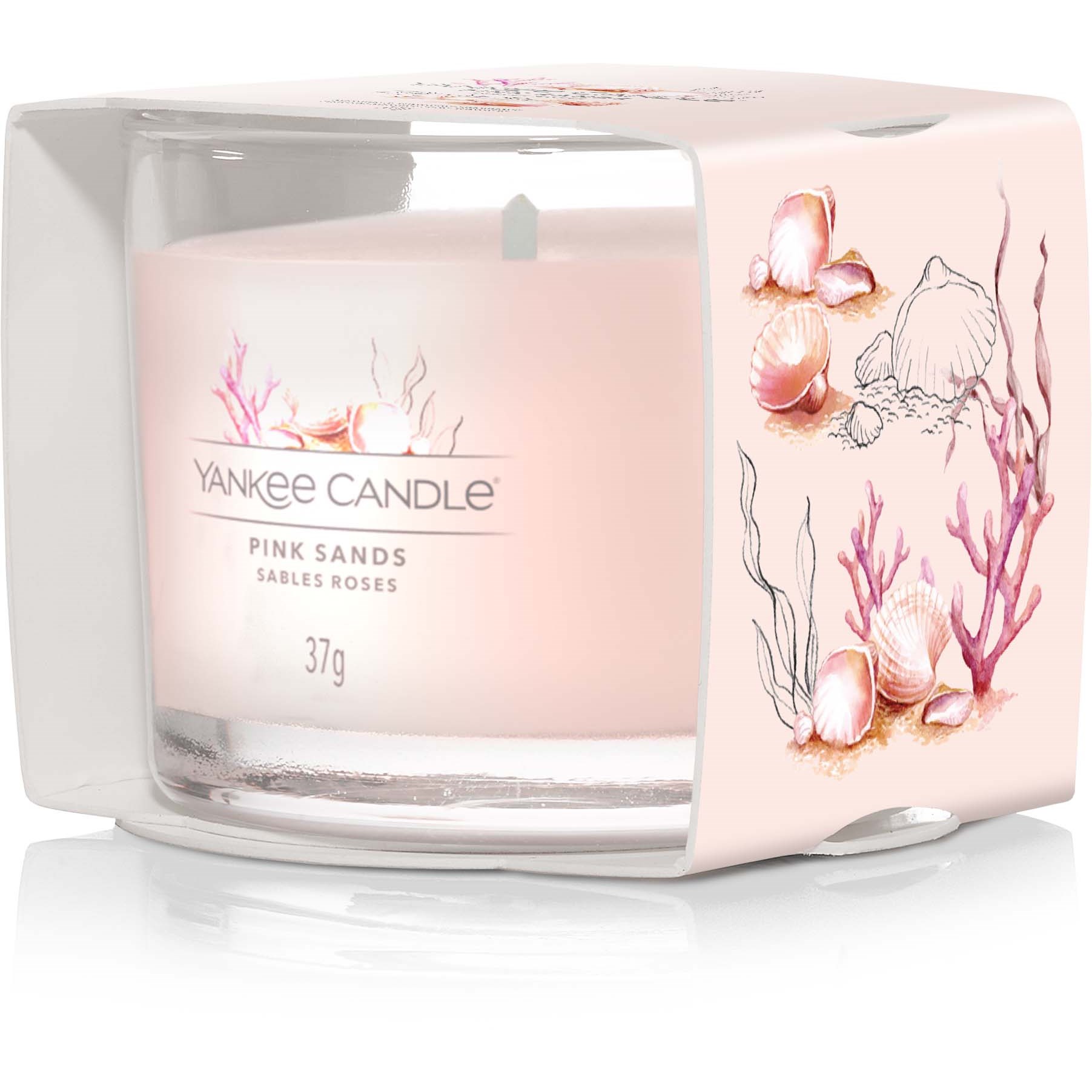 Alternativ bild 1 för Yankee Candle Pink Sands Filled Votive 49 g