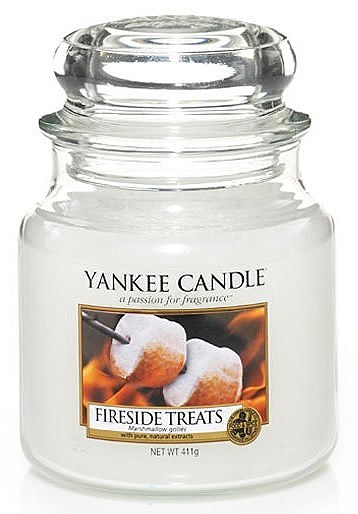 Yankee Candle Fireside Treats Medium Jar 411 ml