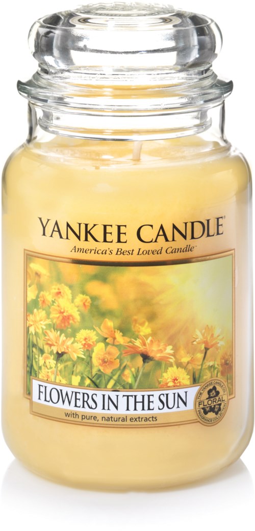 Yankee Candle Flowers In The Sun Large Jar 625 g