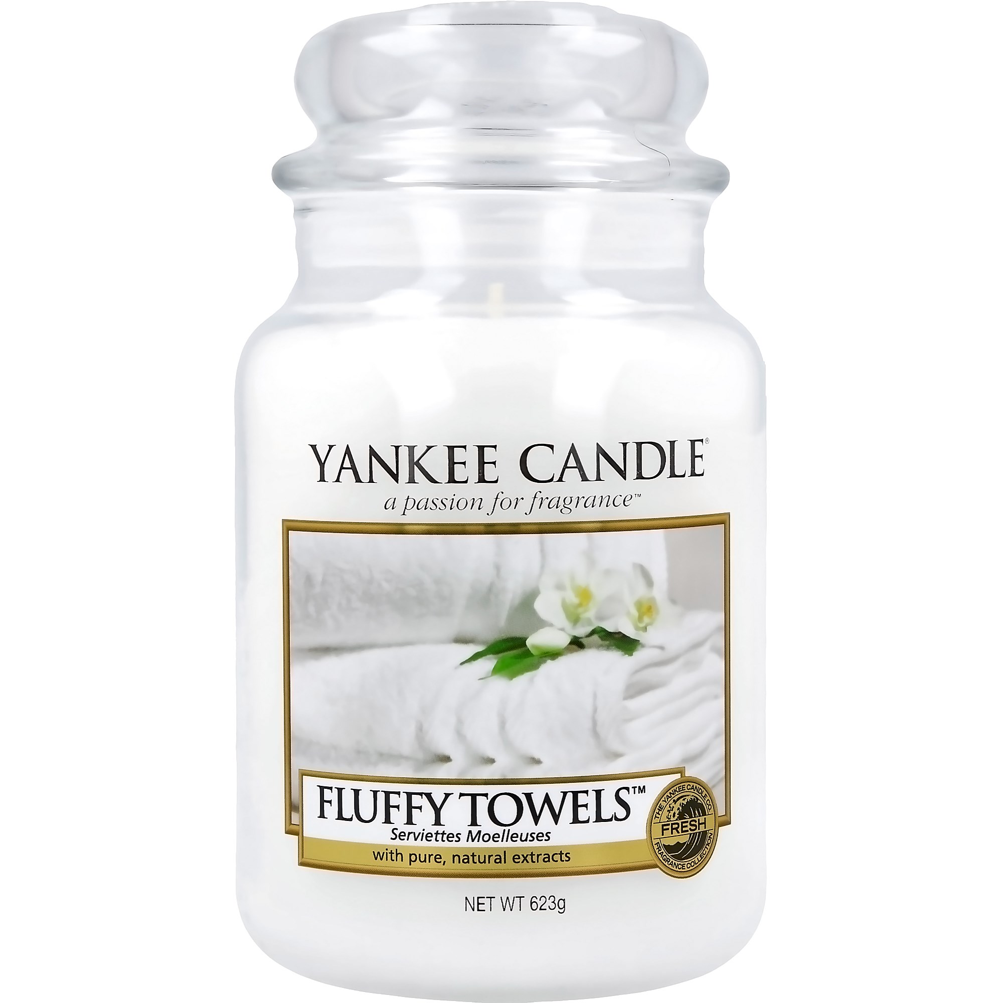 Yankee Candle Fluffy Towels Large Jar 150 h