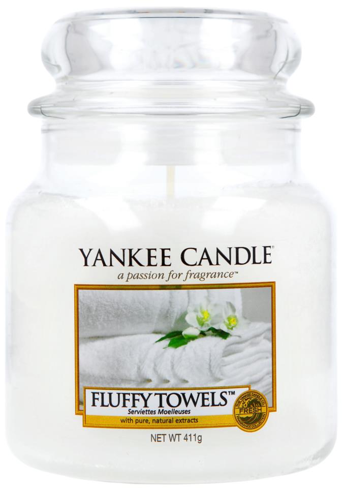Yankee Candle Fluffy Towels Medium Jar