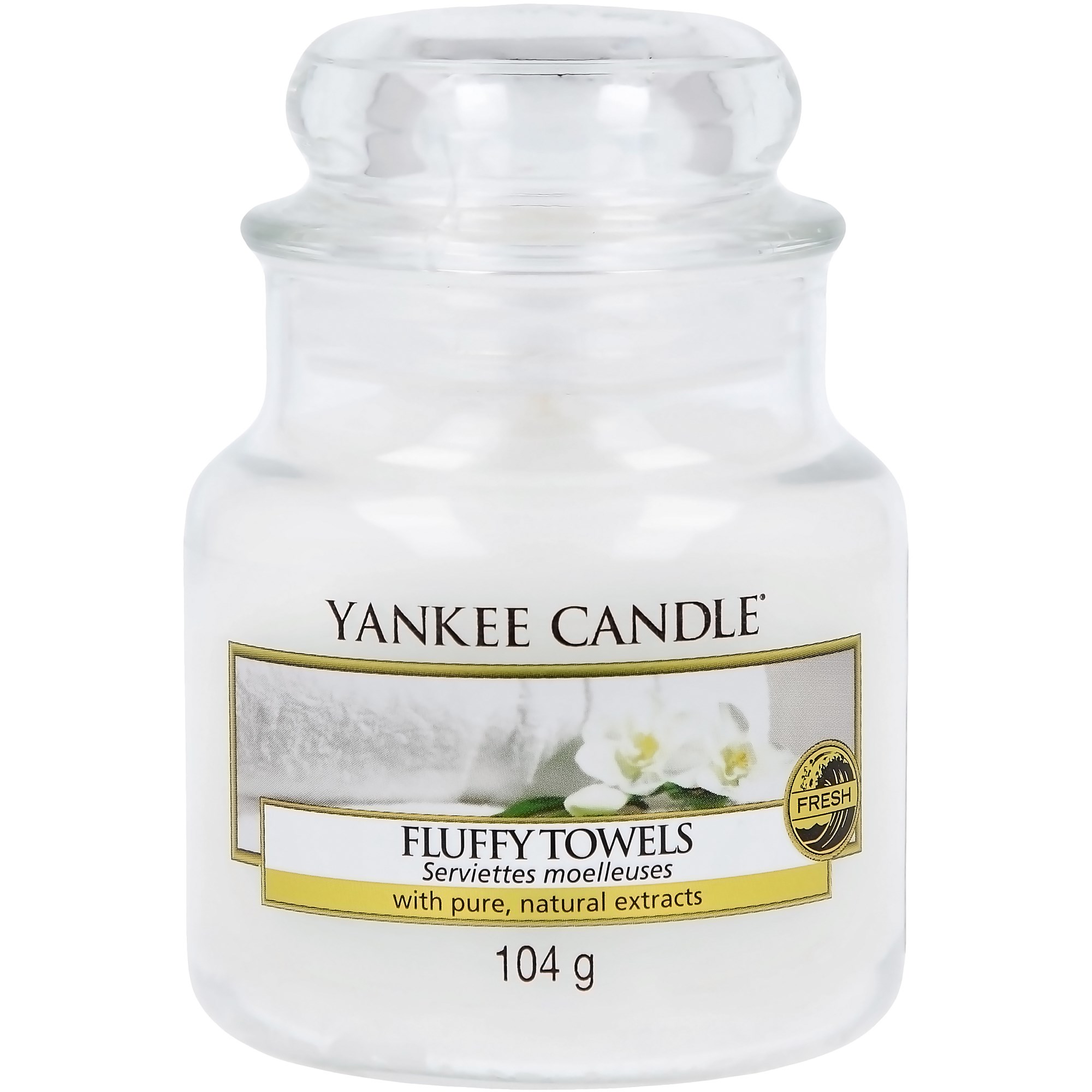 Yankee Candle Fluffy Towels Small Jar 40 h