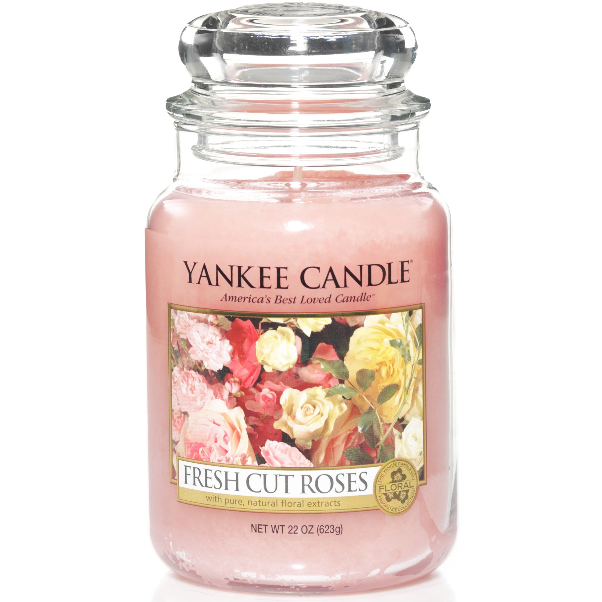 Yankee Candle Fresh Cut Roses Large Jar