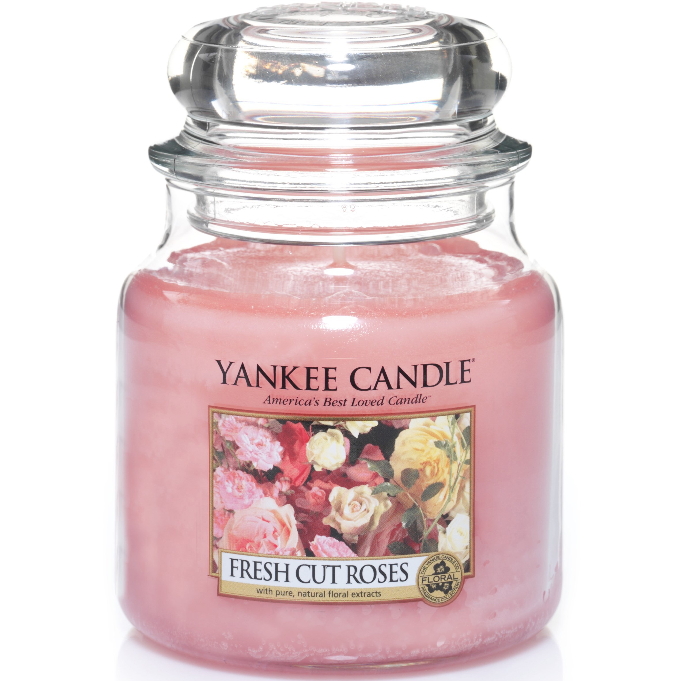 Läs mer om Yankee Candle Fresh Cut Roses Medium Jar