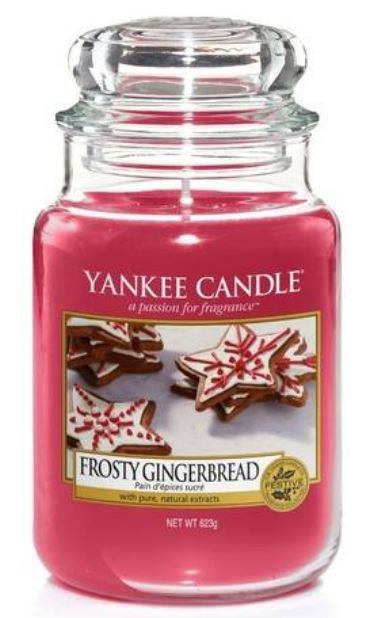 Yankee Candle Frosty Gingerbread Large Jar