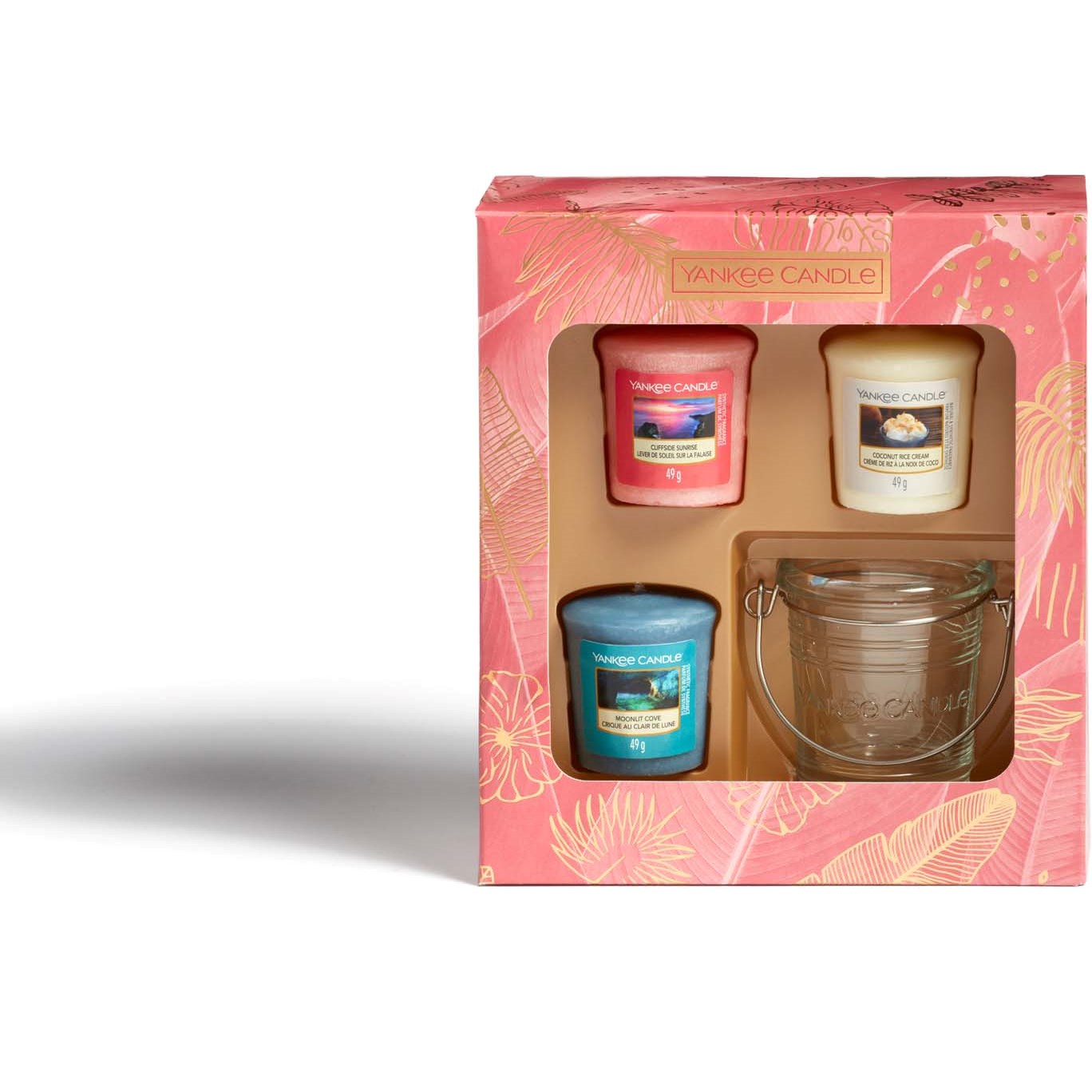 Yankee Candle Gift Set - 3 Votive Candle 1 Holders