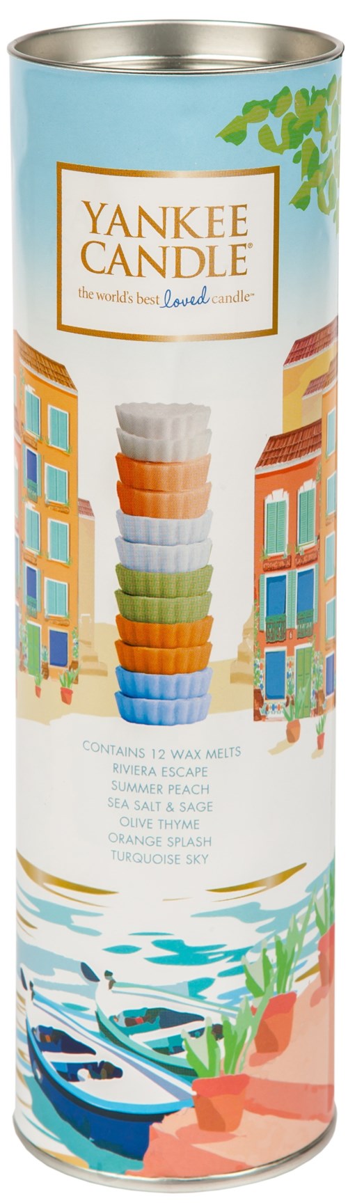Yankee Candle Gift Set Riviera Escape 12 Melt tube 398 ml