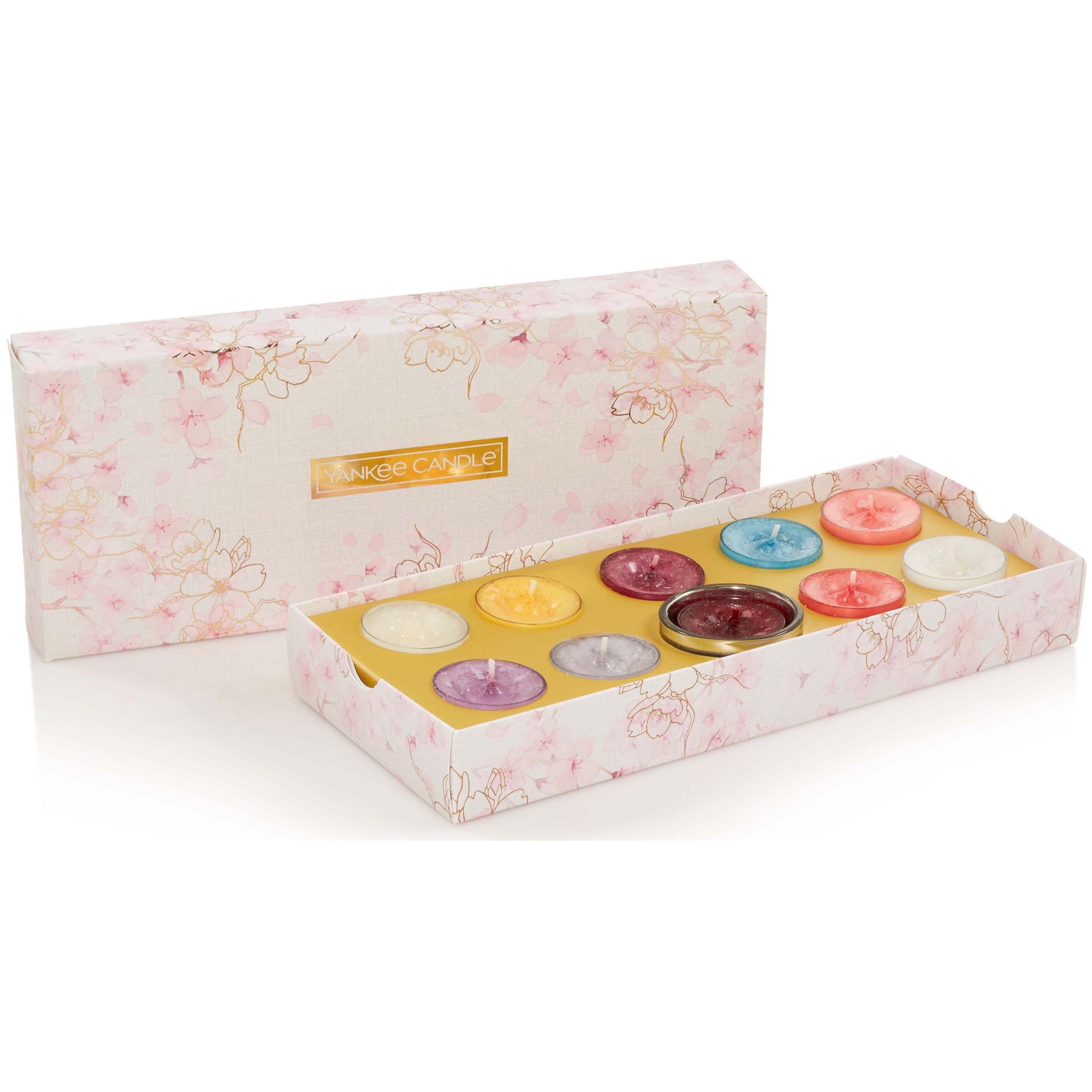 Yankee Candle Gift Set 10 Tealights 1 Holder