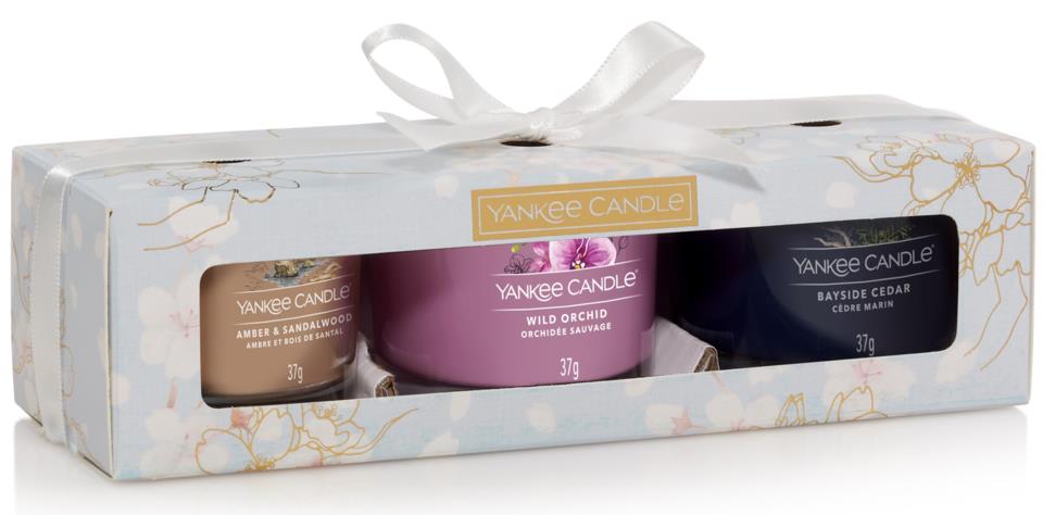 Yankee Candle Gift Set SS22 3 Filled Votive Signature