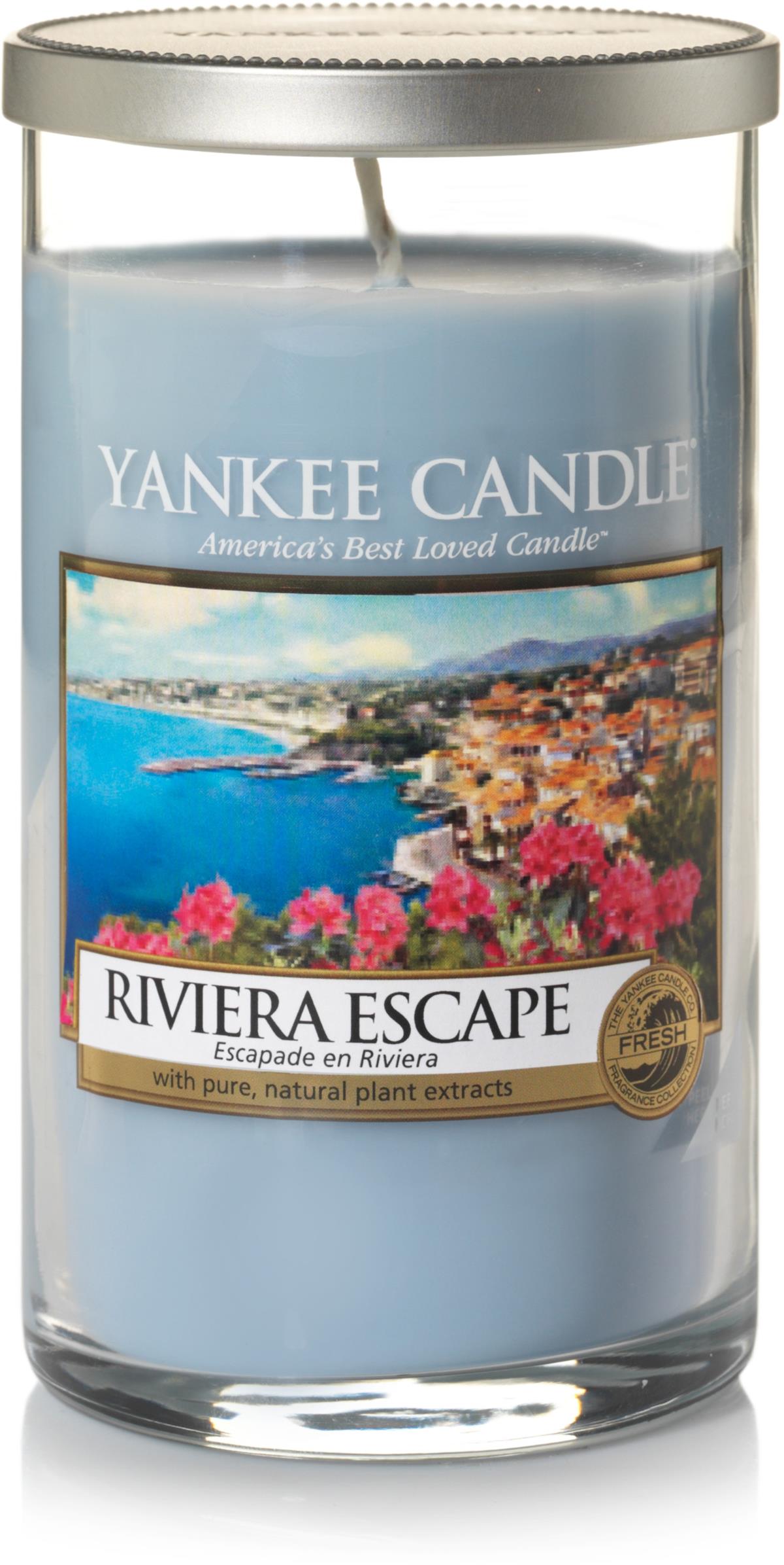 Yankee Candle Riviera Escape Glass Pillar 340 ml