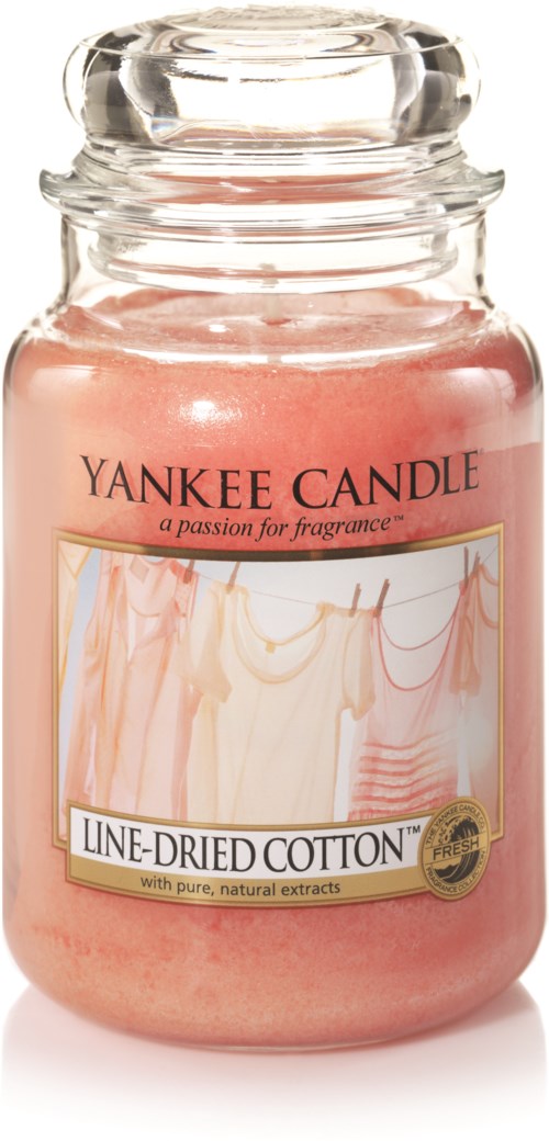 Yankee Candle Line Dried Cotton Large Jar 623 ml