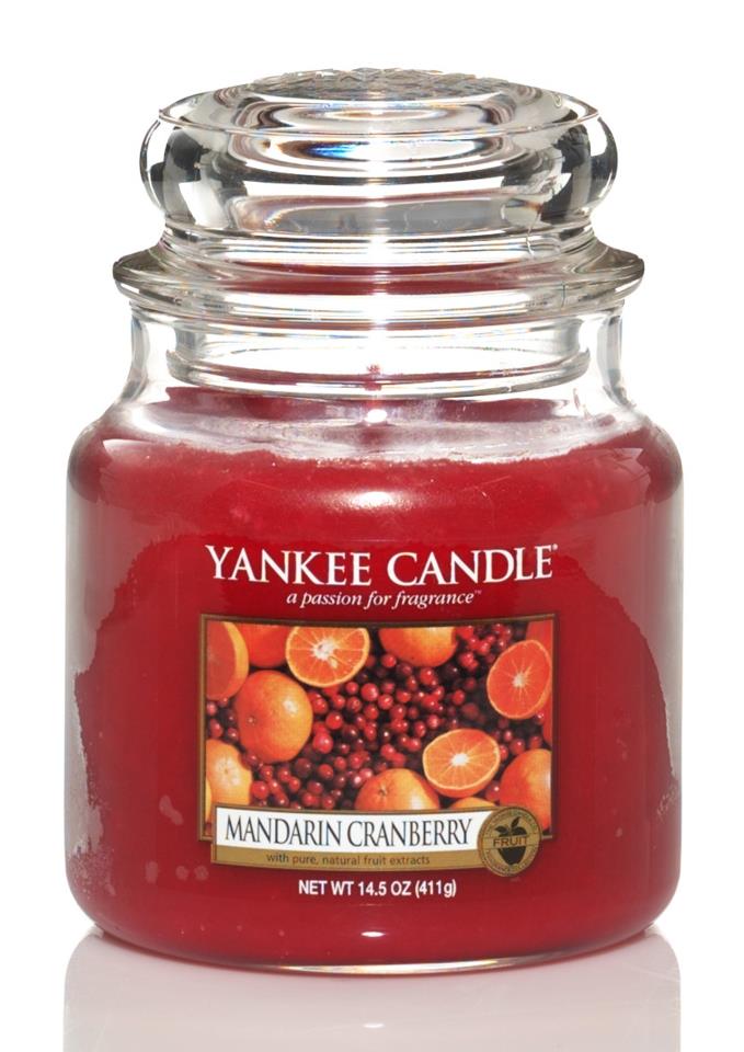Yankee Candle Mandarin Canberry Medium Jar
