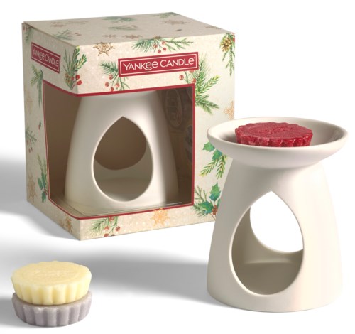 Yankee Candle Christmas Scent Melt Warmer Set