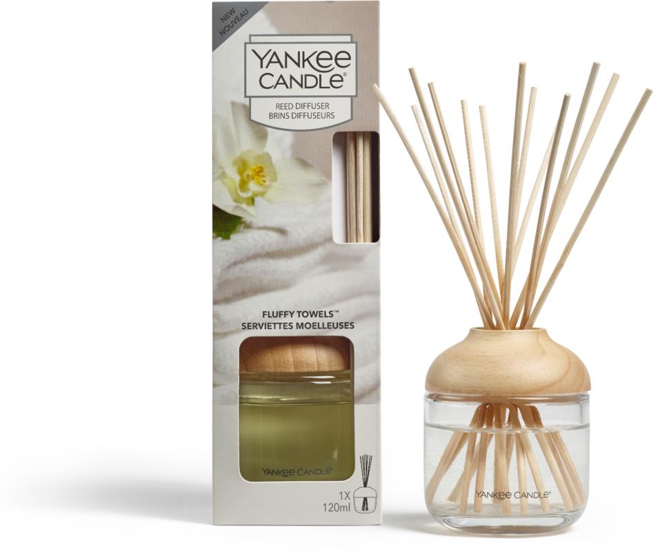 Yankee Candle New Reed Diffuser - Fluffy Towels
