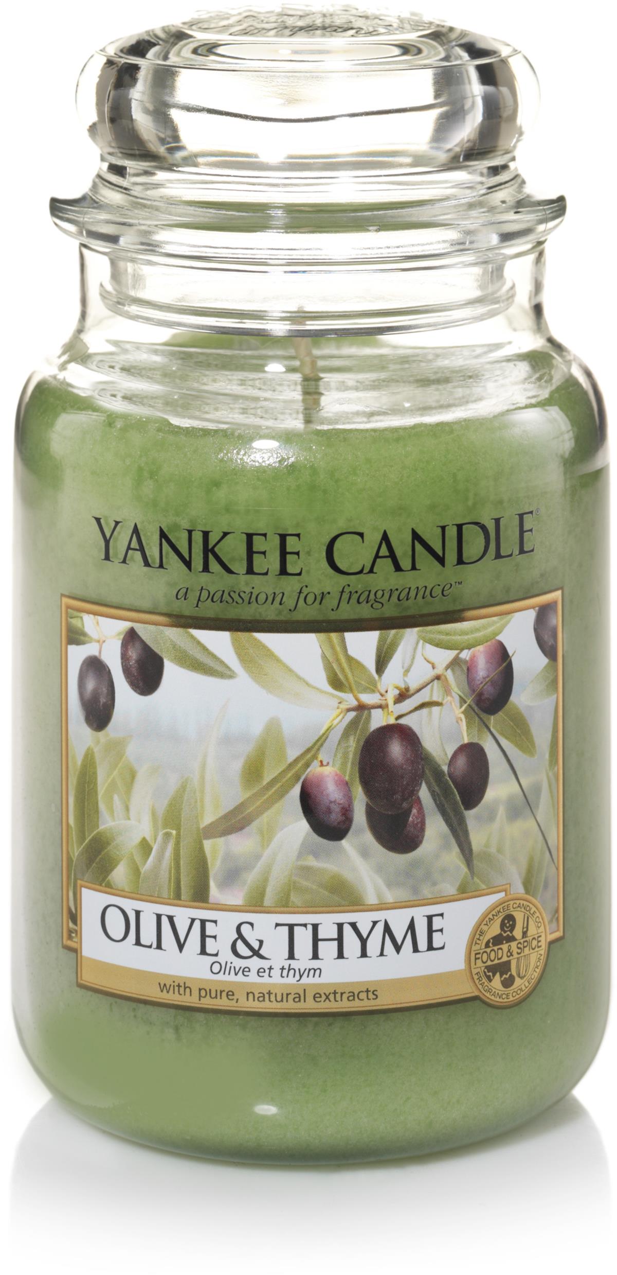 Yankee Candle Olive & Thyme Large Jar 625 ml