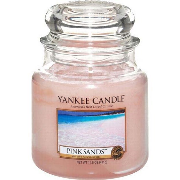 Läs mer om Yankee Candle Pink Sands s Medium Jar