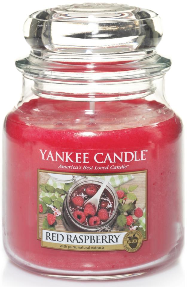 Yankee Candle Red Raspberry Medium Jar
