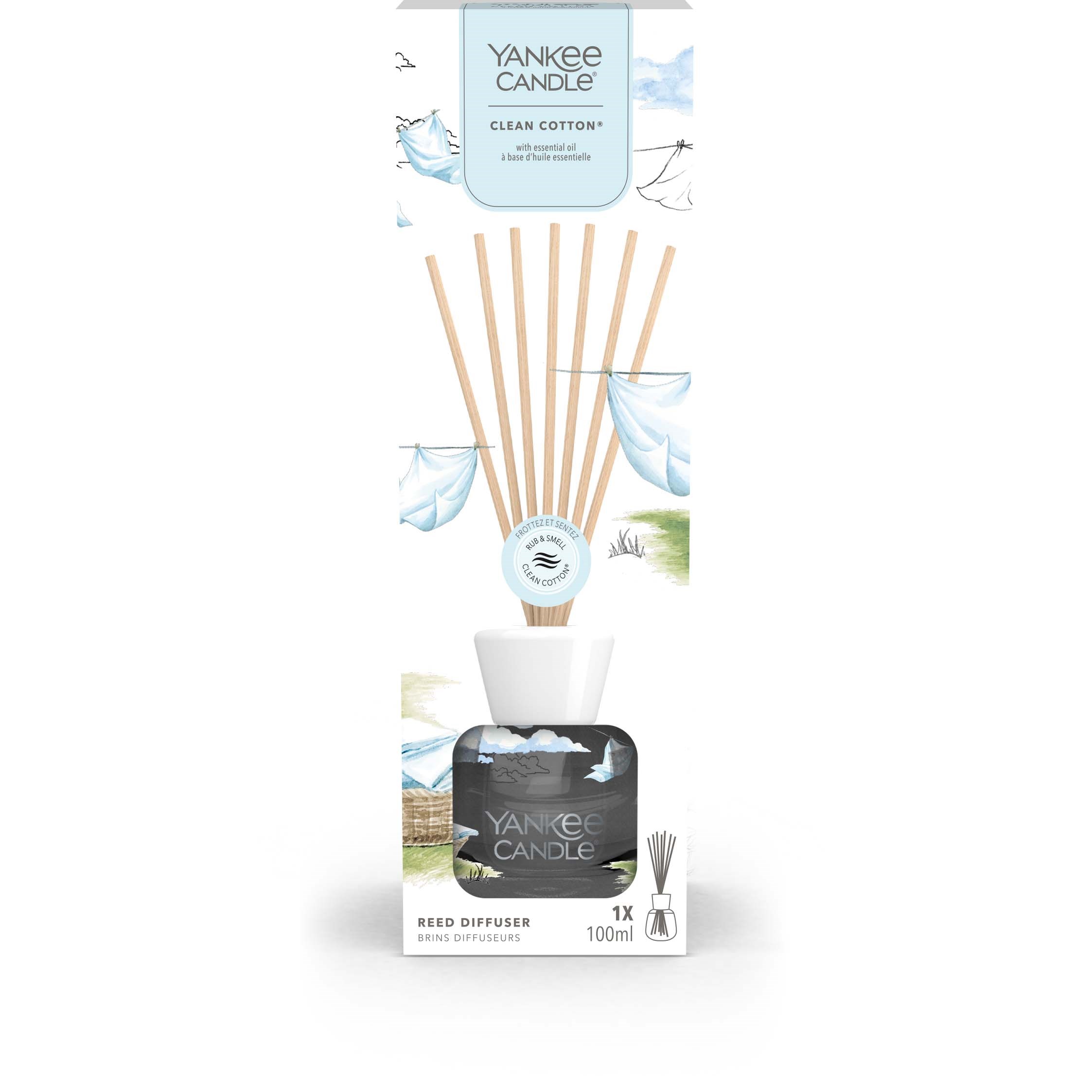 Alternativ bild 1 för Yankee Candle Clean Cotton Reed Diffuser 100 ml