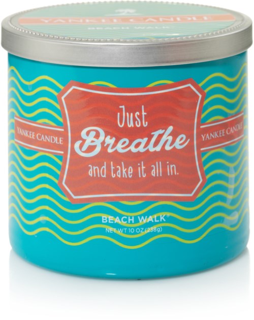 Yankee Candle Beach Walk Sentiments 10 oz 2wick 10 ml